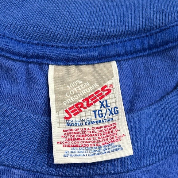 Vintage Men’s Blue Columbia Kennedy Space Center Florida T-Shirt Size XL - Picture 4 of 5